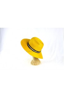 หมวกทรงปานามา สีเหลือง