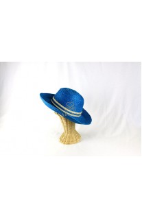 หมวกทรงปานามา สีน้ำเงิน