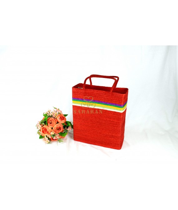 กระเป๋าทรงเอกสาร (สีแดง)